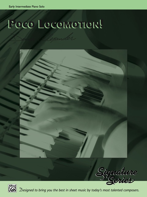 Cover image for book Poco Locomotion!: Early Intermediate Piano Solo