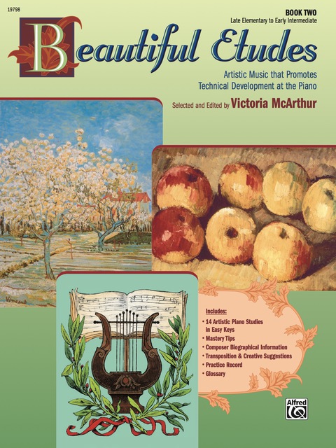 Cover image for book Beautiful Etudes, Book 2 for Piano