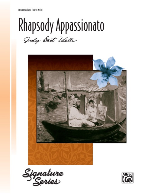 Cover image for book Rhapsody Appassionato: For Intermediate Piano Solo