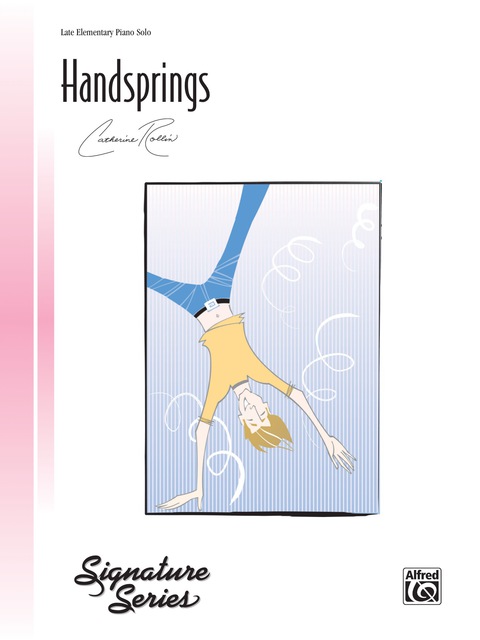 Cover image for book Handsprings: For Late Elementary Piano Solo