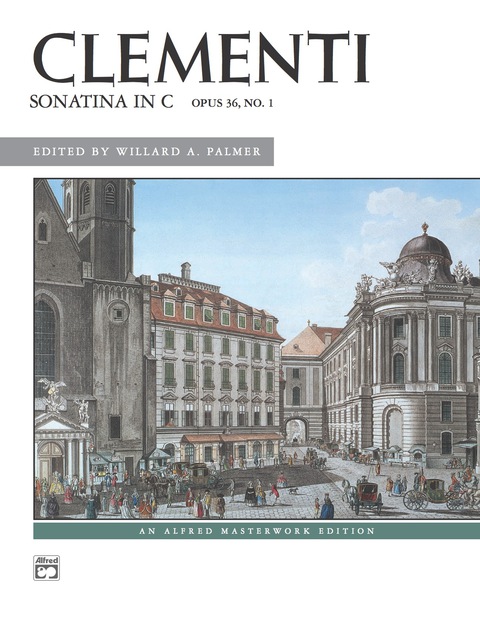Cover image for book Sonatina in C, Op. 36, No. 1: For Intermediate Piano