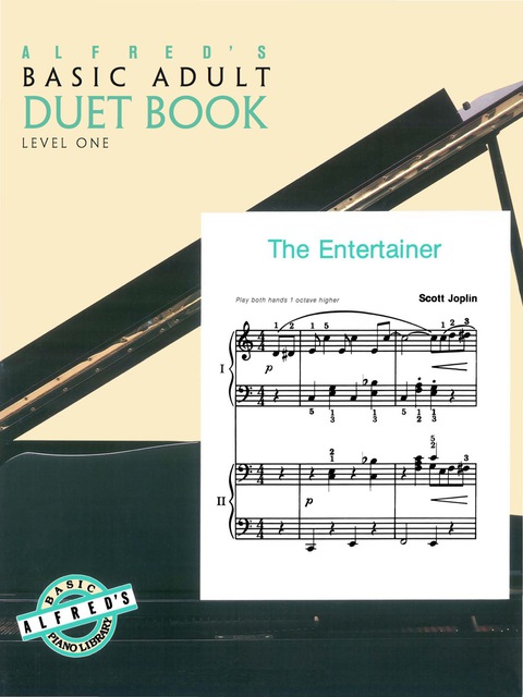 Cover image for book Alfred's Basic Adult Piano Course: Duet Book 1