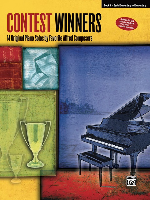 Cover image for book Contest Winners, Book 1: For Early Elementary to Late Elementary Piano