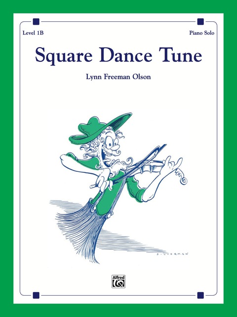 Cover image for book Square Dance Tune: Elementary Piano Solo