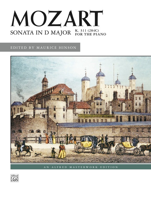 Cover image for book Sonata in D Major, K. 311: For Solo Piano