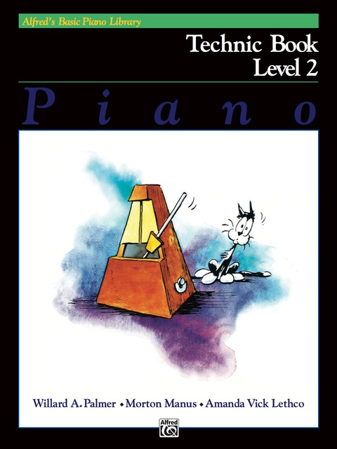 Cover image for book Alfred's Basic Piano Library - Technic Book 2: Learn How to Play with This Esteemed Piano Method