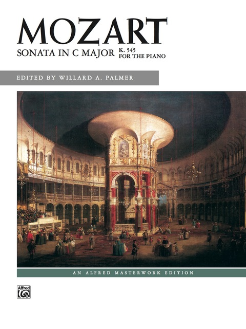 Cover image for book Sonata in C, K. 545 (Complete): Late Intermediate Piano Solo
