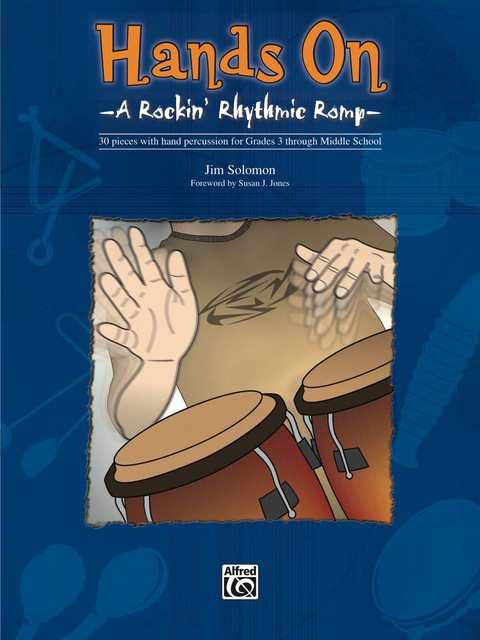 Cover image for book Hands On: A Rockin' Rhythmic Romp for Hand Percussion