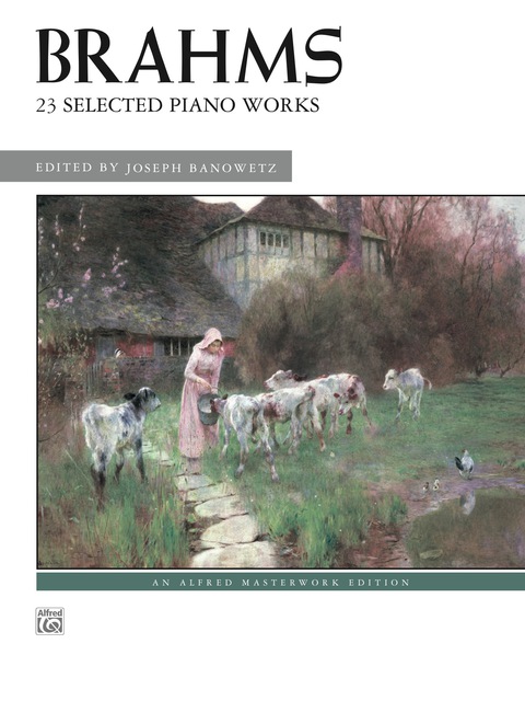 Cover image for book Brahms, 23 Selected Piano Works