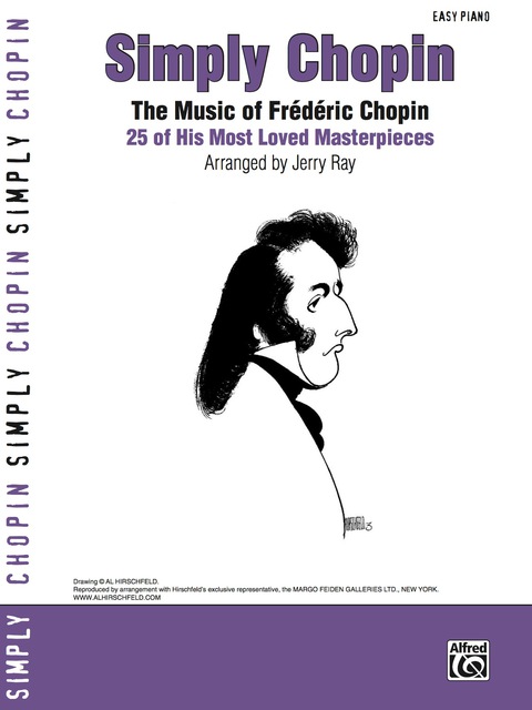 Cover image for book Simply Chopin: 25 of Frédéric Chopin's Easy Piano Masterpieces