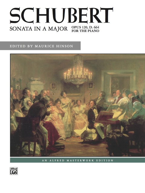 Cover image for book Sonata in A Major, Op. 120: For Solo Piano