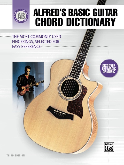 Cover image for book Alfred's Basic Guitar Chord Dictionary: The Most Commonly Used Fingerings, Selected for Easy Reference