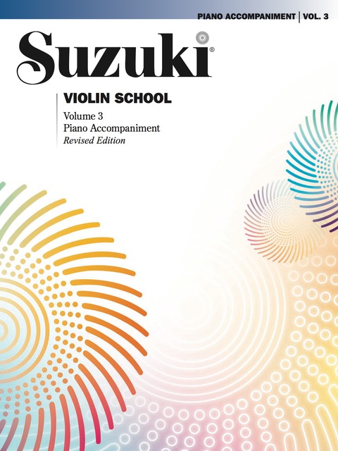 Cover image for book Suzuki Violin School - Volume 3 (Revised): Piano Accompaniment