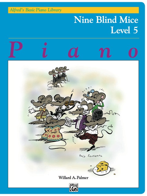 Cover image for book Nine Blind Mice: Late Intermediate Piano Solo