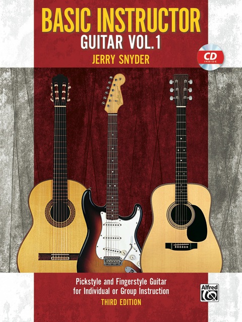 Cover image for book Basic Instructor Guitar 1: Pickstyle and Fingerstyle Guitar for Individual or Group Instruction