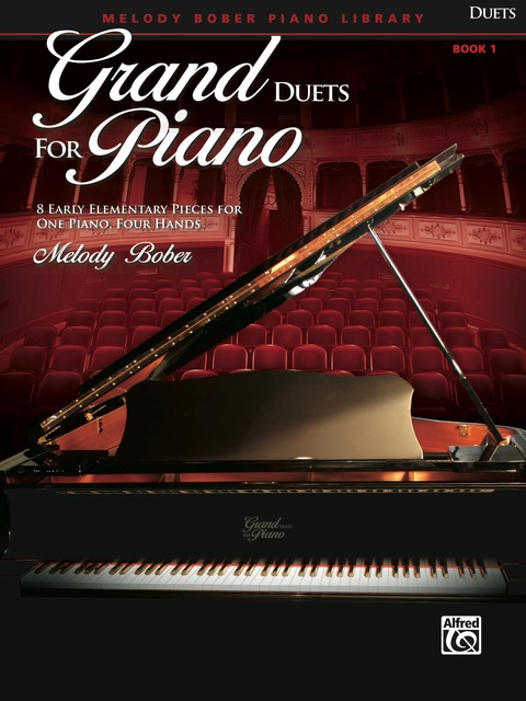 Cover image for book Grand Duets for Piano, Book 1: 8 Early Elementary Pieces for One Piano, Four Hands