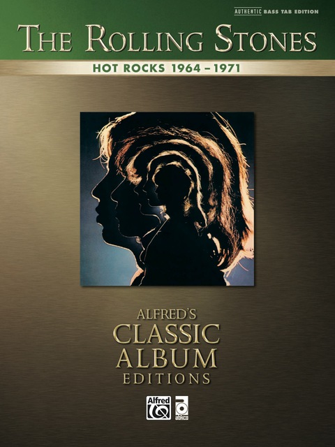 Cover image for book The Rolling Stones: Hot Rocks 1964-1971: Authentic Bass TAB Sheet Music Transcription: Authentic Bass TAB Sheet Music Transcription
