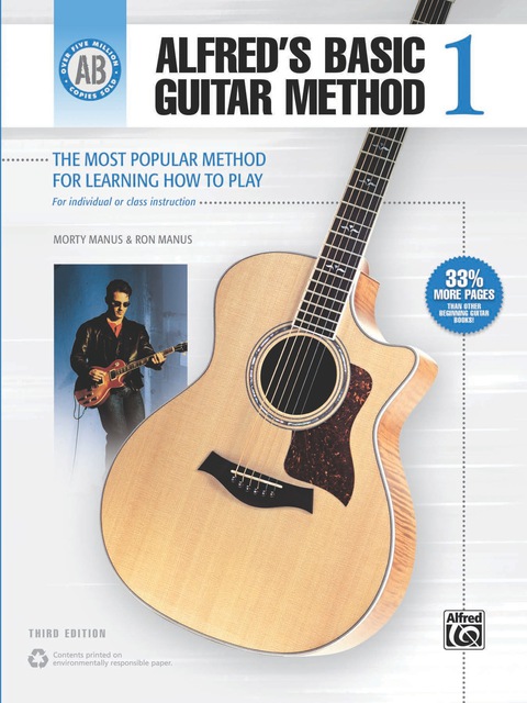 Cover image for book Alfred's Basic Guitar Method 1: The Most Popular Method for Learning How to Play