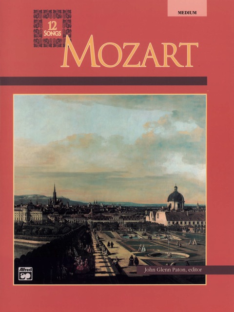 Cover image for book Mozart - 12 Songs