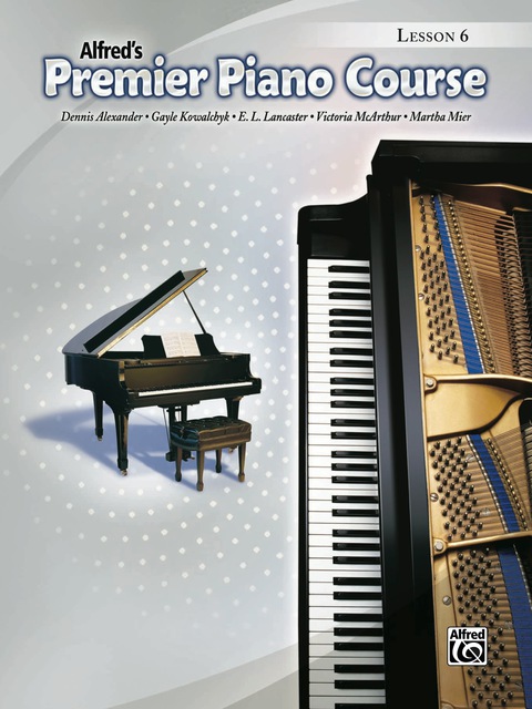 Cover image for book Premier Piano Course: Lesson Book 6