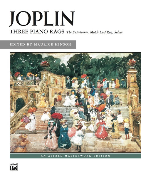 Cover image for book Three Piano Rags: For Late Intermediate Piano