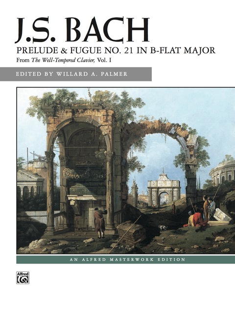 Cover image for book Prelude and Fugue No. 21 in B-Flat Major: Early Advanced Piano Solo