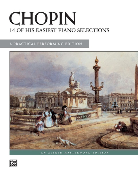 Cover image for book 14 of His Easiest Piano Selections: A Practical Performing Edition for Intermediate to Late Intermediate Piano