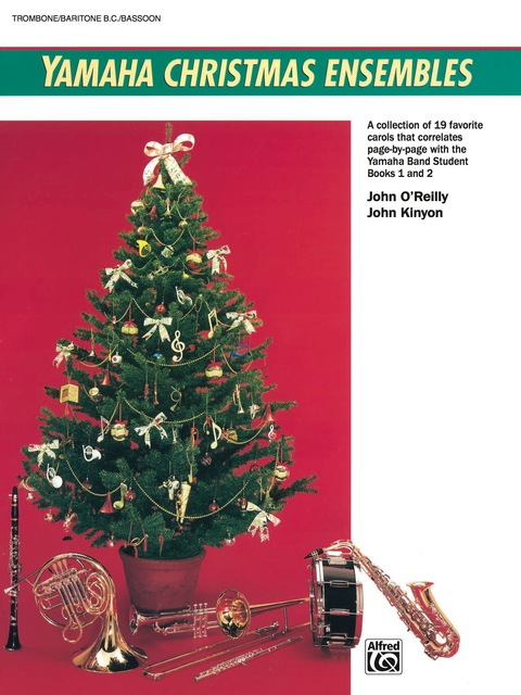 Cover image for book Yamaha Christmas Ensembles (Trombone): Christmas Sheet Music