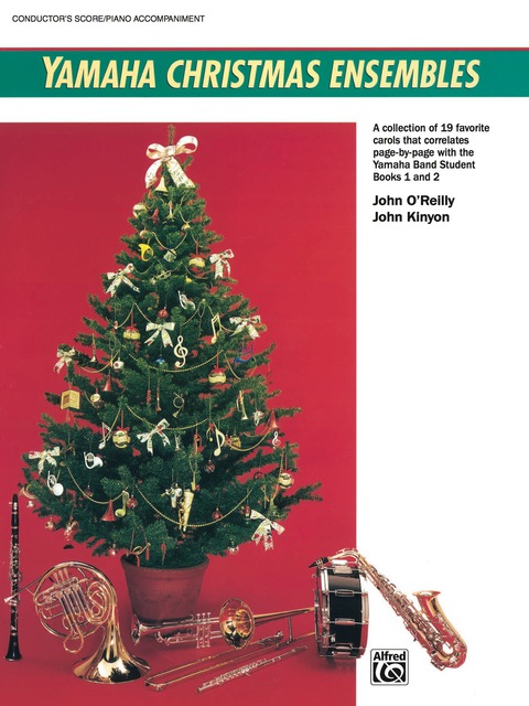 Cover image for book Yamaha Christmas Ensembles (Conductor's Score / Piano Accompaniment): Christmas Sheet Music