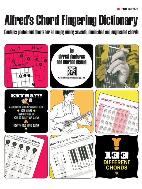 Cover image for book Alfred's Chord Fingering Dictionary: Learn How to Play Guitar Chords