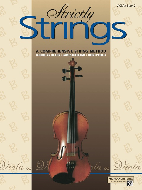 Cover image for book Strictly Strings - Viola, Book 2: A Comprehensive String Method