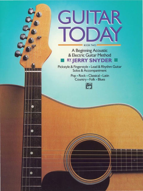 Cover image for book Guitar Today, Book 2: A Beginning Acoustic and Electric Guitar Method