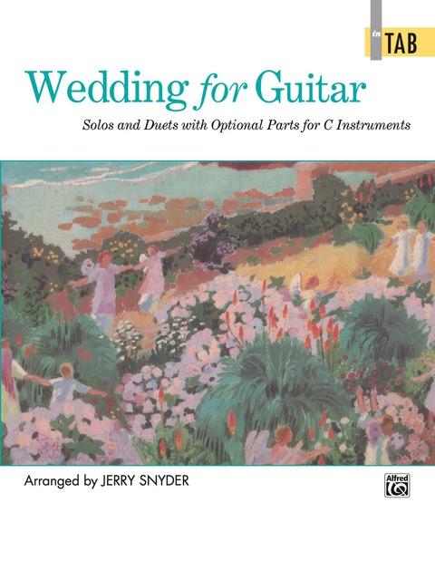 Cover image for book Wedding for Guitar: In TAB: Solos and Duets with Optional Parts for C Instruments
