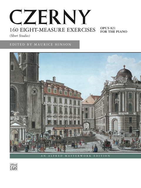 Cover image for book 160 8-Measure Exercises, Op. 821: For Intermediate to Advanced Piano