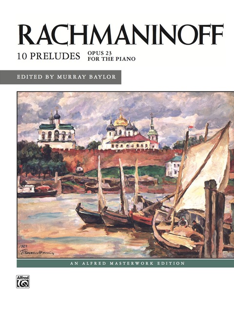Cover image for book Preludes, Op. 23: For Early Advanced to Advanced Piano