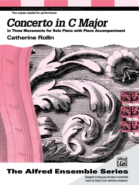 Cover image for book Concerto in C Major: Intermediate Piano Duet