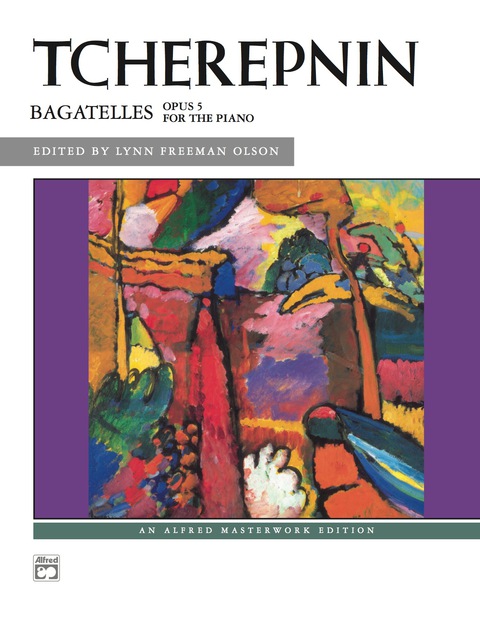 Cover image for book Bagatelles, Op. 5: Late Intermediate Piano Collection