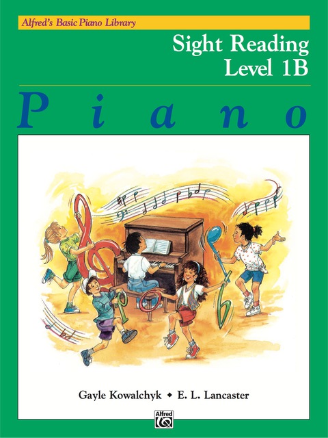 Cover image for book Alfred's Basic Piano Course: Sight Reading Book 1B