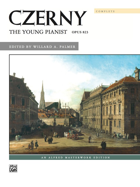 Cover image for book The Young Pianist, Opus 823 (Complete): For Late Elementary to Late Intermediate Piano