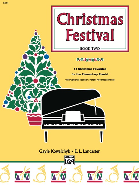 Cover image for book Christmas Festival, Book 2: For Elementary Piano