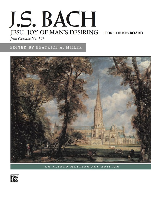 Cover image for book Jesu, Joy of Man's Desiring: Late Intermediate Piano Solo