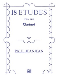 Cover image: 18 Etudes: Clarinet 1st edition 9780739007662