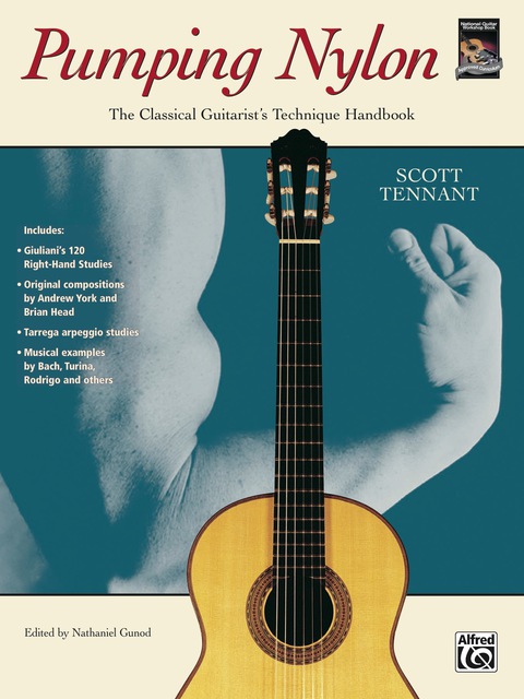 Cover image for book Pumping Nylon: Learn How to Play Guitar with this Classical Guitarist's Technique Handbook
