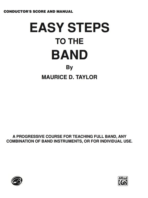 Cover image for book Easy Steps to the Band: Conductor's Score