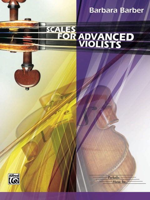 Cover image for book Scales for Advanced Violists: Viola Part