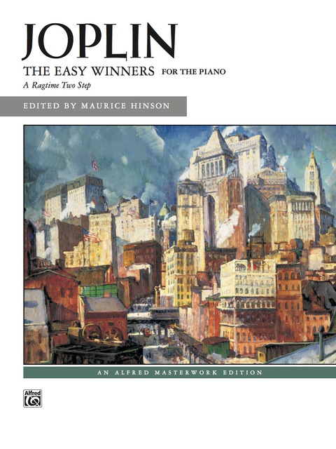 Cover image for book The Easy Winners: For Late Intermediate Piano Solo