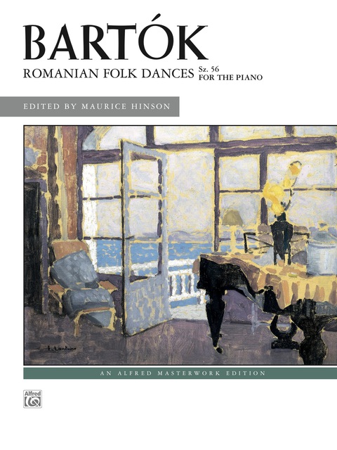Cover image for book Romanian Folk Dances, Sz. 56 for the Piano