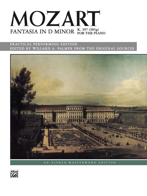 Cover image for book Fantasia in D minor, K. 397: Early Advanced Piano Solo