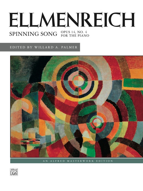 Cover image for book Spinning Song, Op. 14, No. 4: Intermediate Piano Solo
