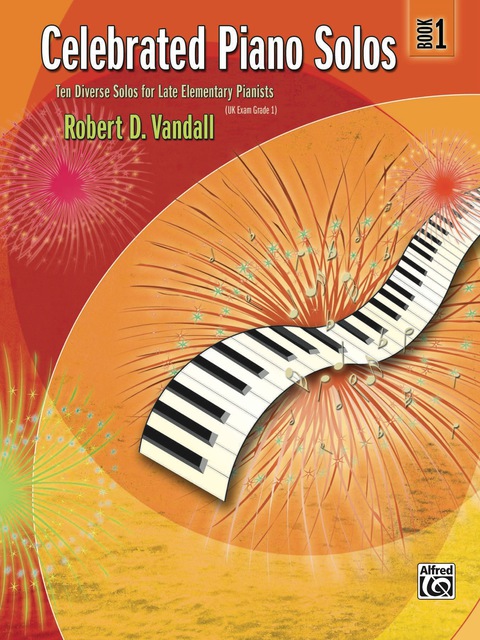 Cover image for book Celebrated Piano Solos, Book 1: Late Elementary Piano Solos